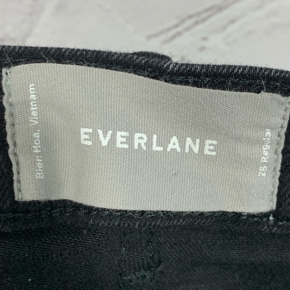 Everlane Hi Rise Black skinny stretchy Jeans - Picture 7 of 8